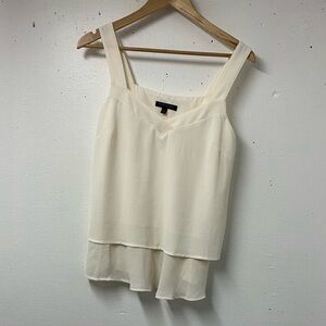 Banana Republic Cream Layered Cami Tank – Size S